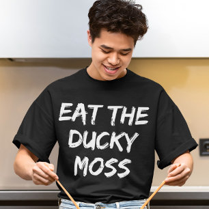 食べダッキー(アヒルちゃん)モスイタダキマスおもしろい食日本の品 Tシャツ