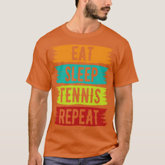 食べテニスの準おもしろい備選手 Tシャツ