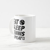 食べテニス コーヒーマグカップ (正面左)
