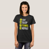 食べテニス Tシャツ (正面フル)