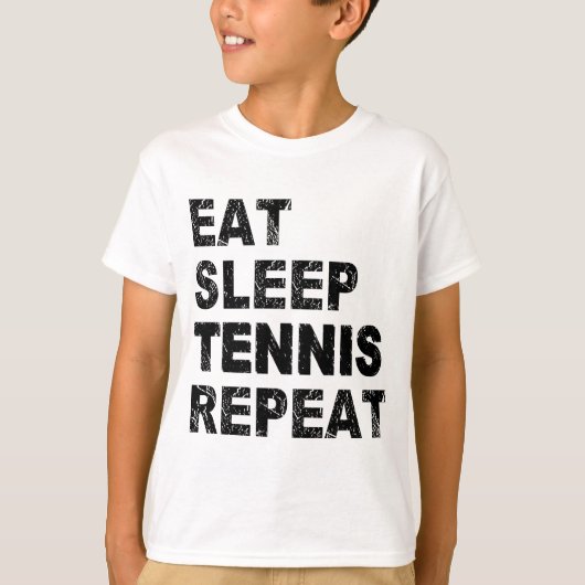 食べテニス Tシャツ (正面)