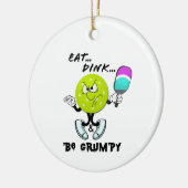 食べディンクと不機嫌 セラミックオーナメント (左)