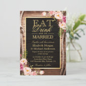 食べドリンクとビー結婚したグ素朴ノットフローラ 招待状 (スタンド正面)