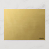 食べドリンクとブメリーースノーベリーのクリスマスパーティー ポストカード (裏面)