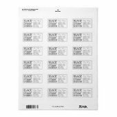 食べドリンクとブ結婚したロモダンク/ホワイト結婚ズ ラベル (フルシート)