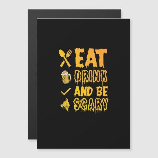 食べドリンクと怖いIハロウィーンレトロクラシック (正面/裏面)