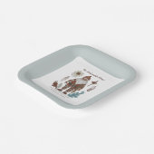 食べドリンクは北欧式サンタメリークリスマス ペーパープレート (傾斜あり)