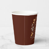 食べドリンク与え感謝してい感謝祭パーティー紙カップ 紙コップ (右)