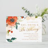 食べドリンク&ベーのフローラホリメリーデーパーティー 招待状 (スタンド正面)