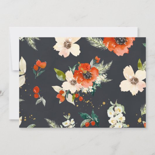 食べドリンク&ベーのフローラホリメリーデーパーティー 招待状 (裏面)