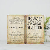 食べドリンク&Beヴィン結婚したテージ結婚式 (スタンド正面)