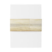 食べドリンク&Beヴィン結婚したテージ結婚式 招待状ベリーバンド (裏面例)