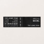 ,食べドリンクChalkboard, Pub/Brewery,詳細 名刺 (外部フラット)