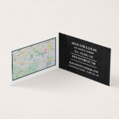 ,食べドリンクChalkboard, Pub/Brewery,詳細 名刺 (内部)