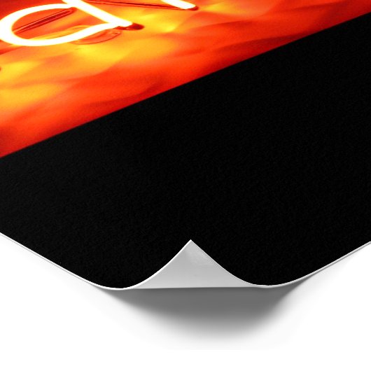 食べネオン ポスター (角)