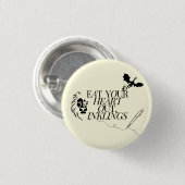 食べハートが出る 缶バッジ (正面&裏面)