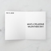 食べバレンタイン・デイ・カード シーズンカード (内部)