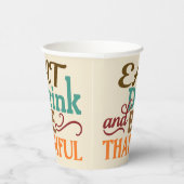 食べパンプキンに感謝 紙コップ (右)