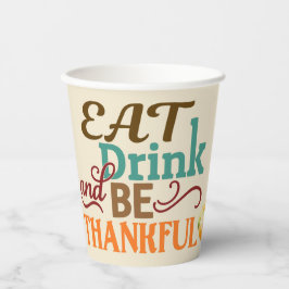 食べパンプキンに感謝 紙コップ