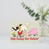 食べベビー ポストカード (スタンド正面)