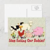 食べベビー ポストカード (正面/裏面)