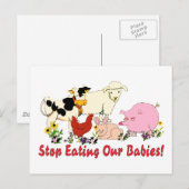 食べベビー ポストカード (正面/裏面)