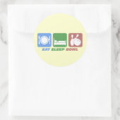 食べボーリング ラウンドシール (バッグ)