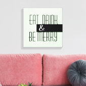 食べメリーはシックなキッモダンチの壁アート キャンバスプリント (インサイチュ (リビング))