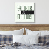 食べメリーはシックなキッモダンチの壁アート キャンバスプリント (インサイチュ (寝室))