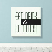 食べメリーはシックなキッモダンチの壁アート キャンバスプリント (インサイチュ (ウッドフロア))