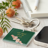 食べメリー酒と食べメリーる,クリスマス,レトロ キーホルダー (正面右)