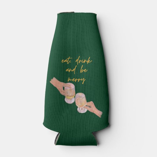 食べメリー酒と食べメリーる，クリスマス，レトロ ボトルクーラー (正面)