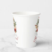 食べモダン飲んで楽しいクリスマス 紙コップ (右)