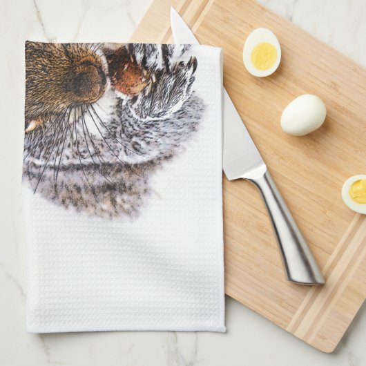 食べリス キッチンタオル (四つ折り)