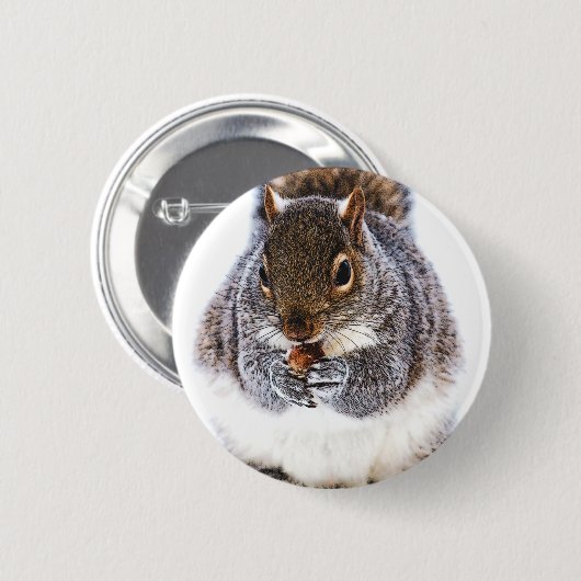 食べリス 缶バッジ (正面&裏面)