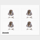 食べリス 長方形シール (シート)