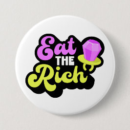 食べリッチ90年代のダイヤモンドリングや輪政治ポップ・アートのおもしろい界 缶バッジ
