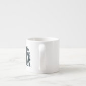 食べーの繰り返しおもしろい エスプレッソカップ (裏面)