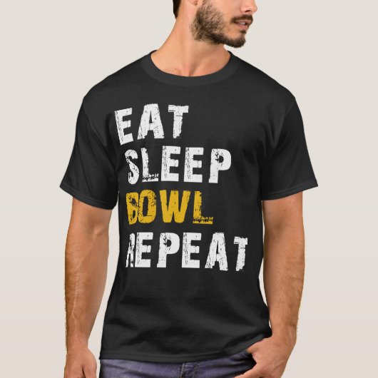 食べーの繰り返し Tシャツ (正面)