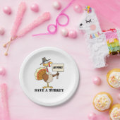 食べ七救面鳥 ペーパープレート (パーティー)