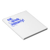 食べ再婚 ノートパッド (アングル)