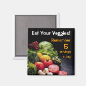 食べ冷蔵庫用マグネット マグネット (正面/裏面)