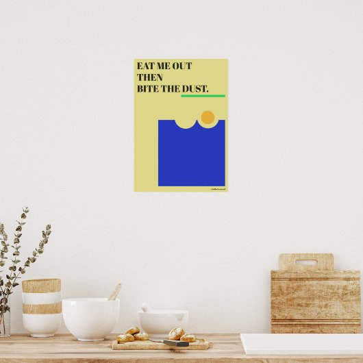 食べ出て。 ポスター (キッチン)