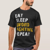 食べ剣士 Tシャツ (正面)