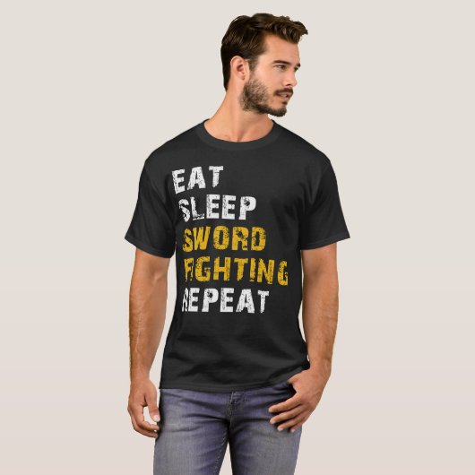 食べ剣士 Tシャツ (正面フル)