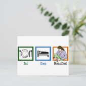 食べ呼吸器 ポストカード (スタンド正面)