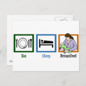 食べ呼吸器 ポストカード (正面/裏面)