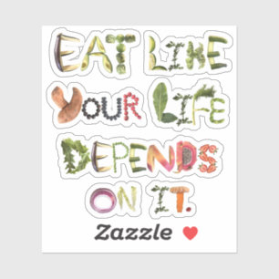 食べ命の様に シール