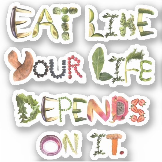 食べ命の様に シール (正面)