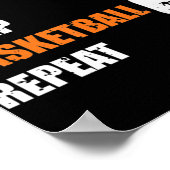 食べ女子バスケ遊ット ポスター (角)